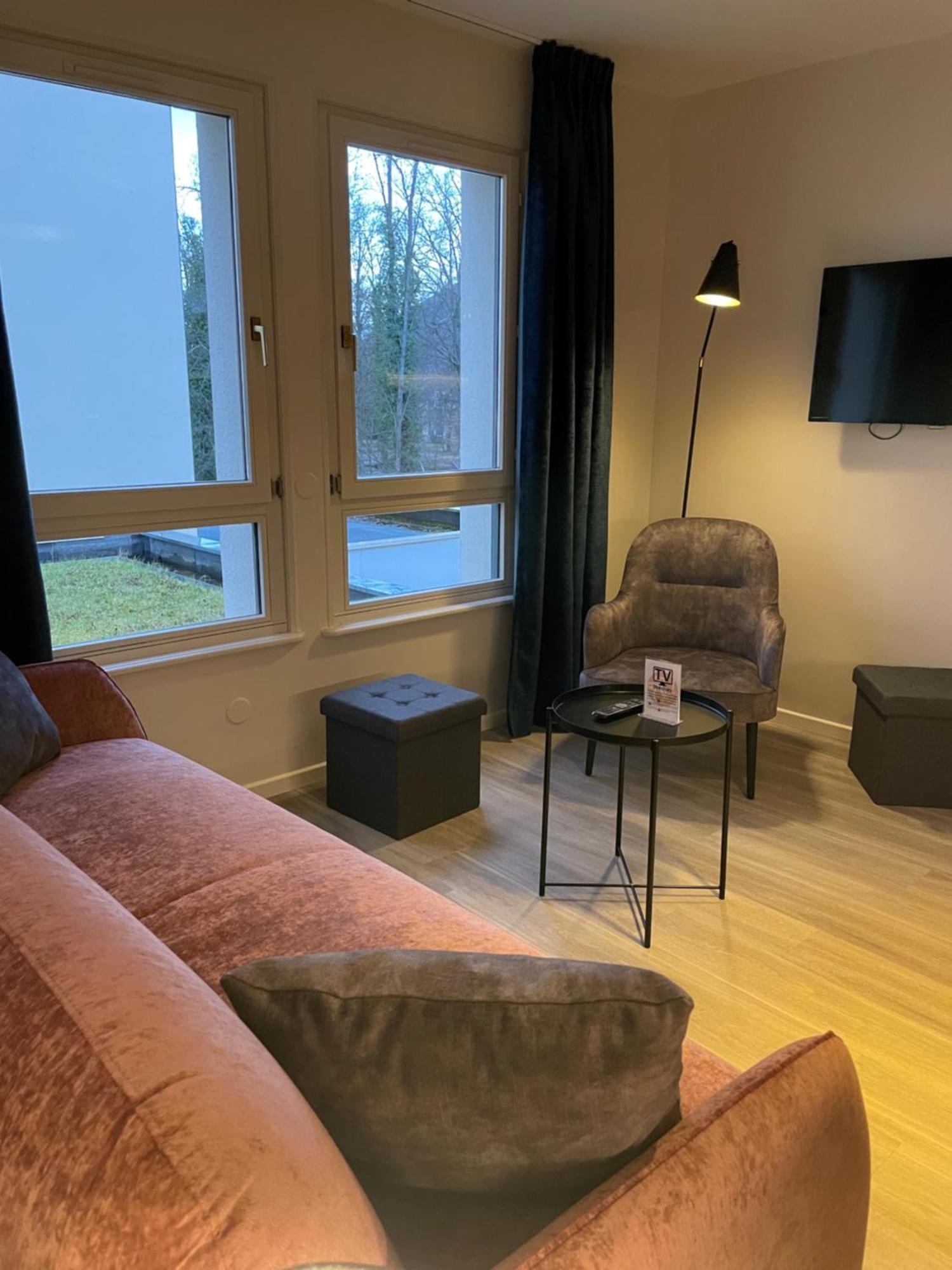 Les Appartements Du Parc - Acces Piscine Et Spa Munster  Habitación foto